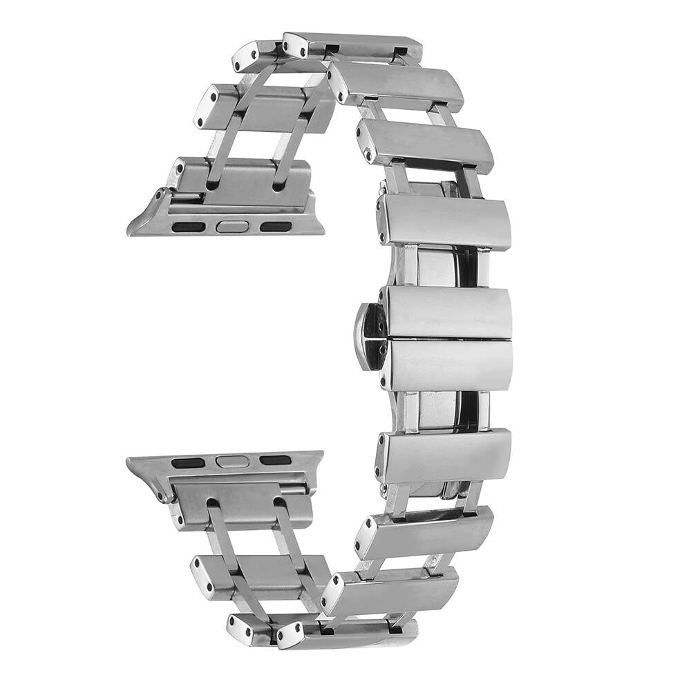 Apple Watch 38mm Zore KRD-96 Metal Kordon Siyah