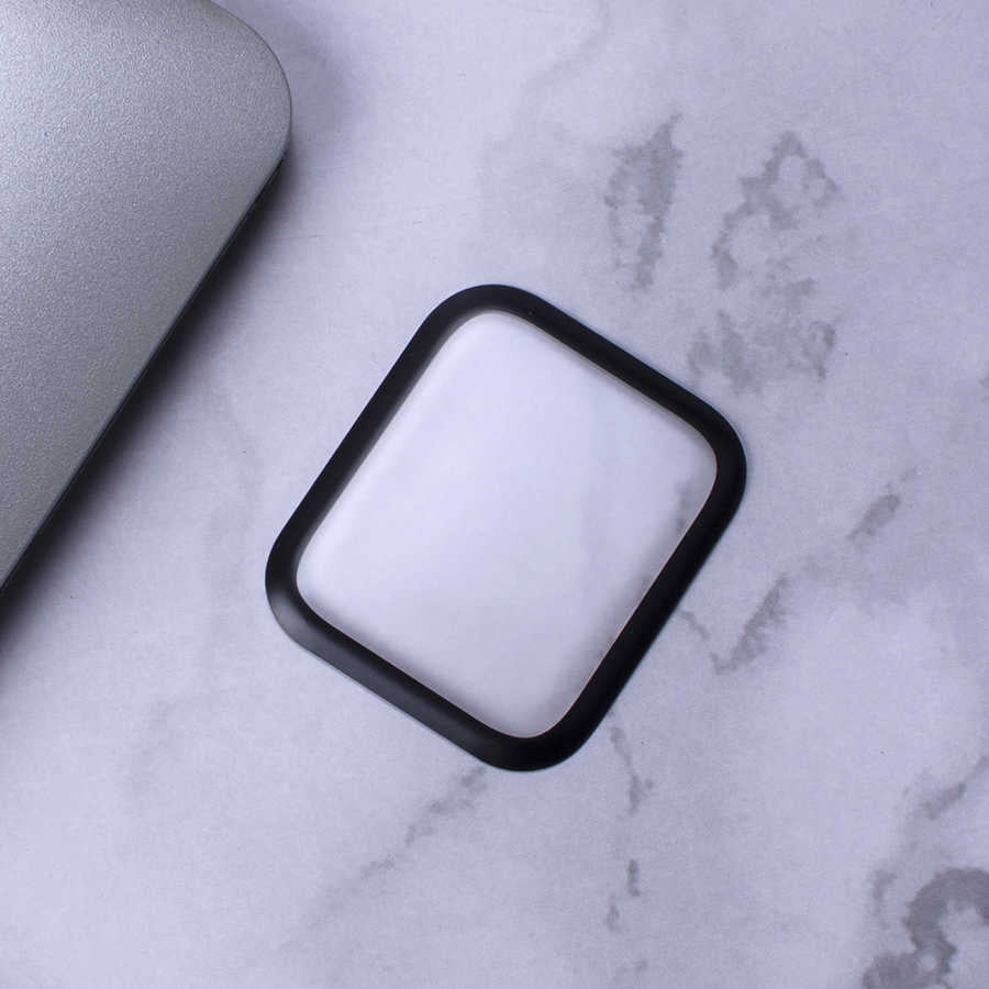 Apple Watch 38mm Zore PPM Watch Glass Ekran Koruyucu Siyah