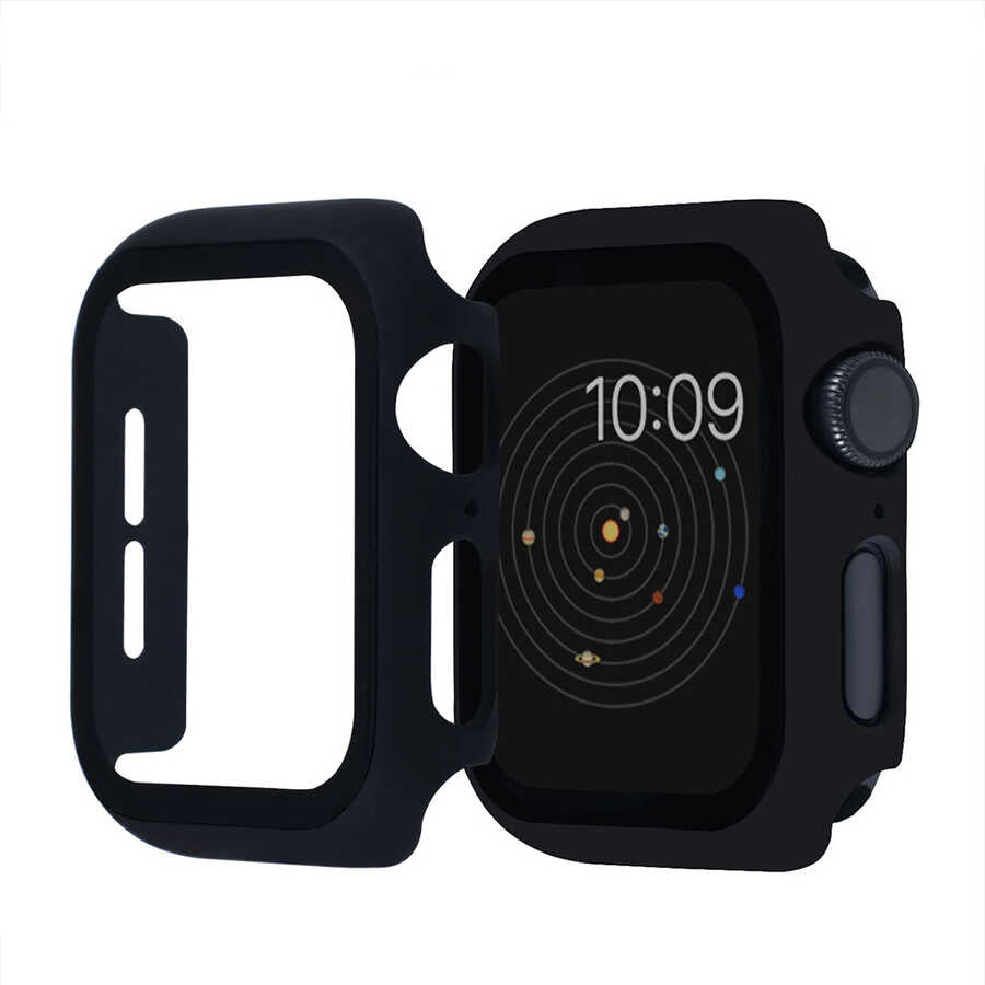 Apple Watch 38mm Zore Watch Gard 01 Ekran Koruyucu Siyah