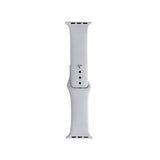 Apple Watch 40mm Band Serisi Klasik Kordon Silikon Strap Kayış Cloud Gray