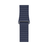 Apple Watch 40mm KRD-09 Deri Lop Kordon Koyu Yeşil