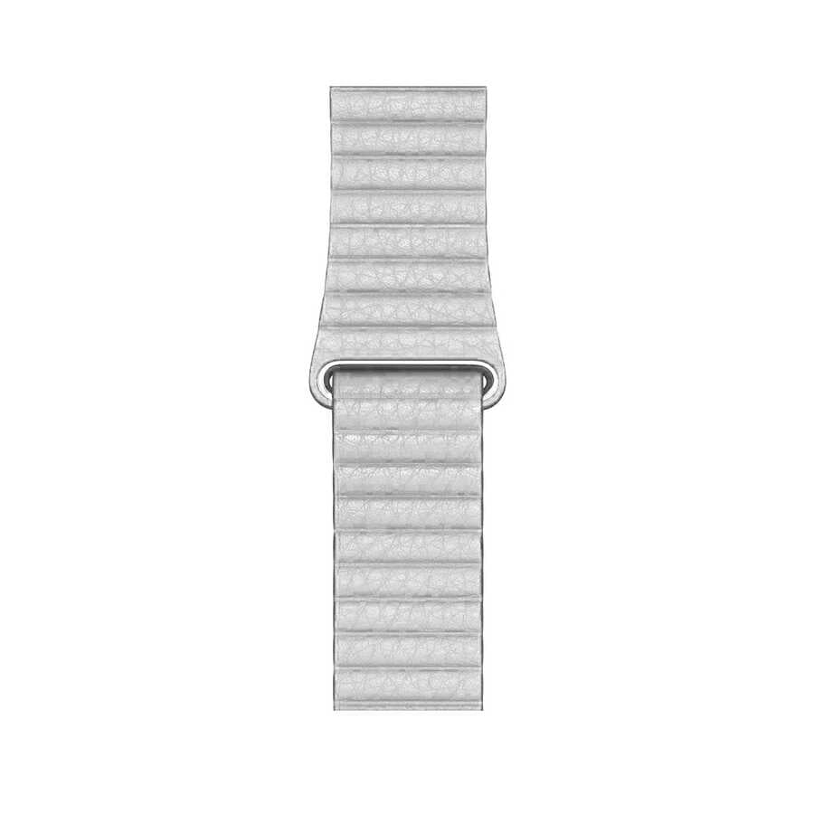 Apple Watch 40mm KRD-09 Deri Lop Kordon Kahverengi