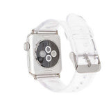 Apple Watch 40mm KRD-13 Şeffaf Silikon Kordon Renksiz
