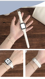 Apple Watch 40mm KRD-28 Deri Kordon Kahverengi