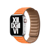 Apple Watch 40mm KRD-34 Deri Kordon Petrol Mavi