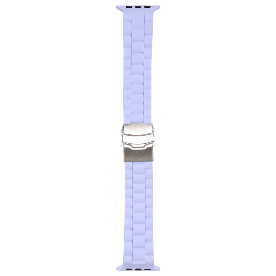 Apple Watch 40mm KRD-72 Silikon Kordon Lila