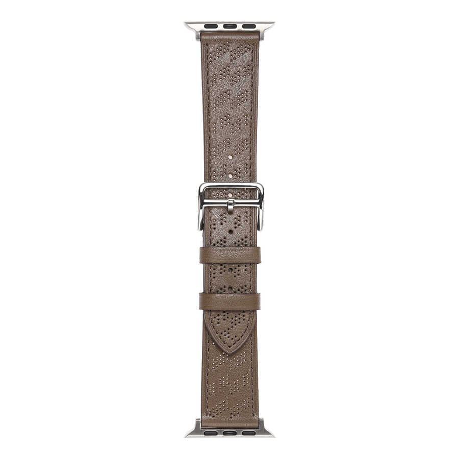 Apple Watch 40mm KRD-76 PU Deri Kordon Strap Kayış Koyu Yeşil
