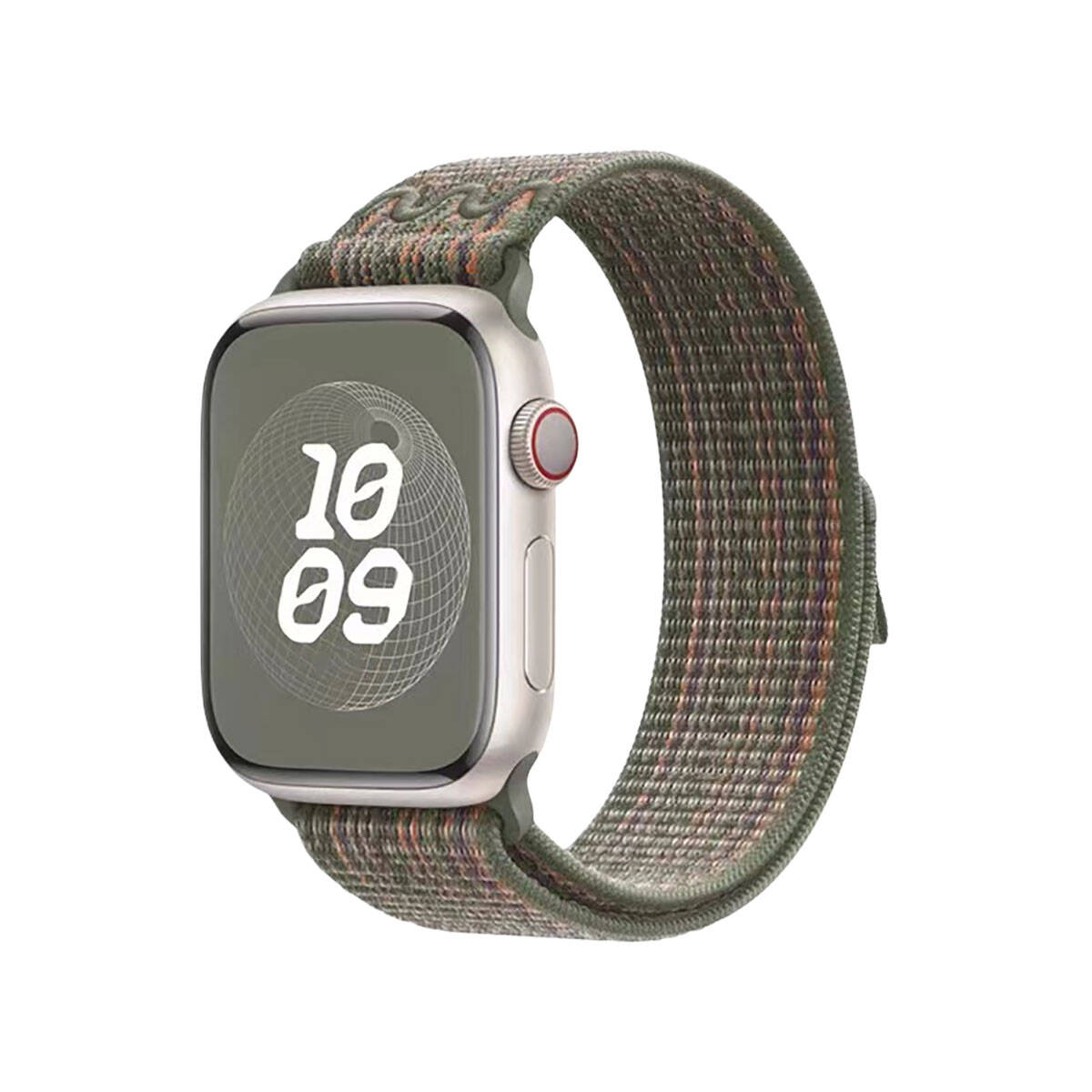 Apple Watch 40mm KRD-91 Hasır Kordon Strap Kayış Yeşil