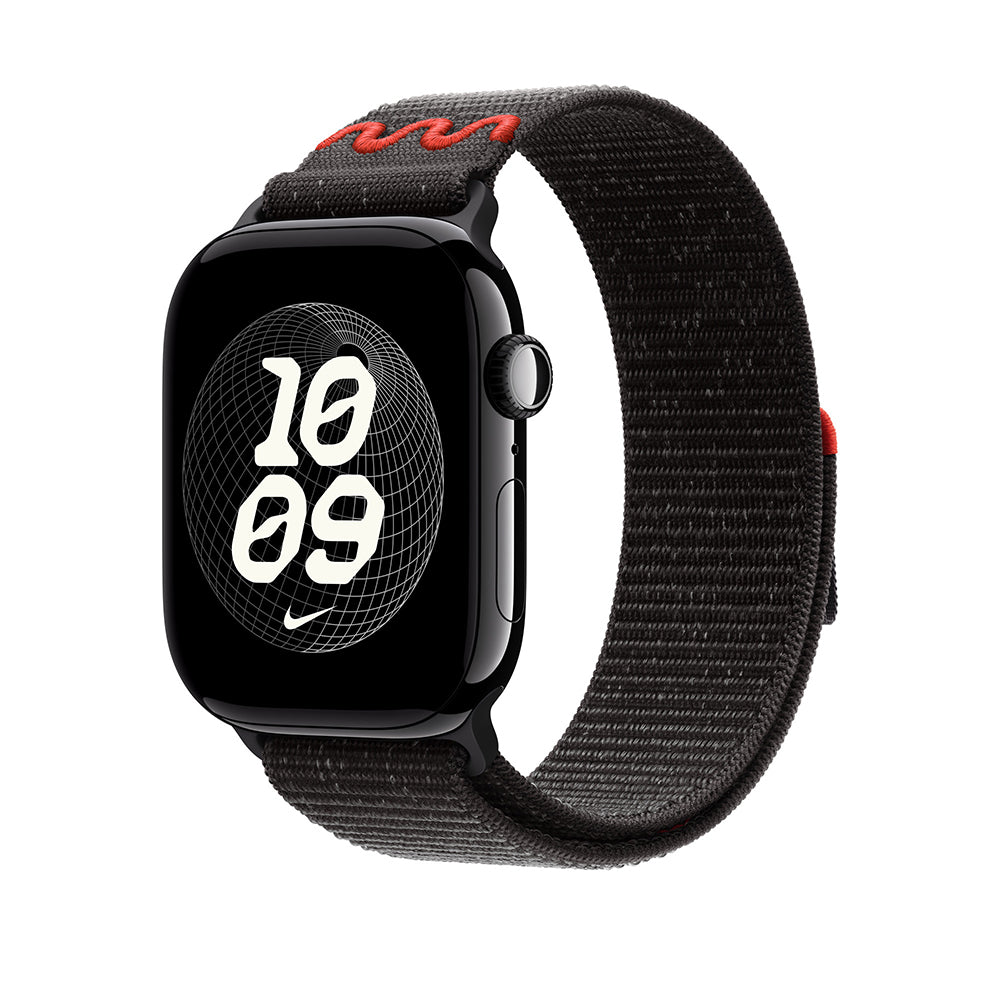 Apple Watch 40mm KRD-91 Hasır Kordon Strap Kayış Midnight Black