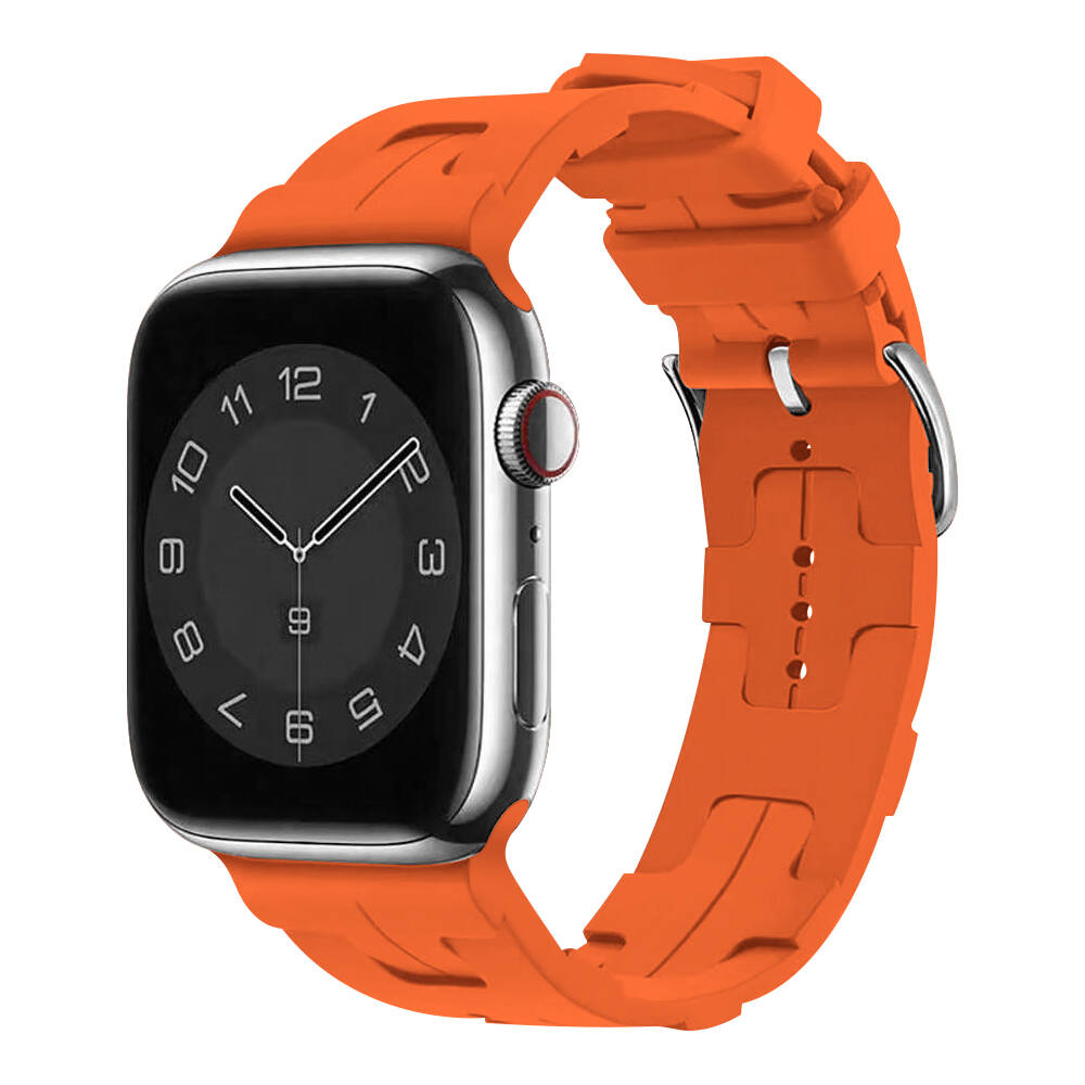 Apple Watch 40mm KRD-92 Silikon Kordon Lila