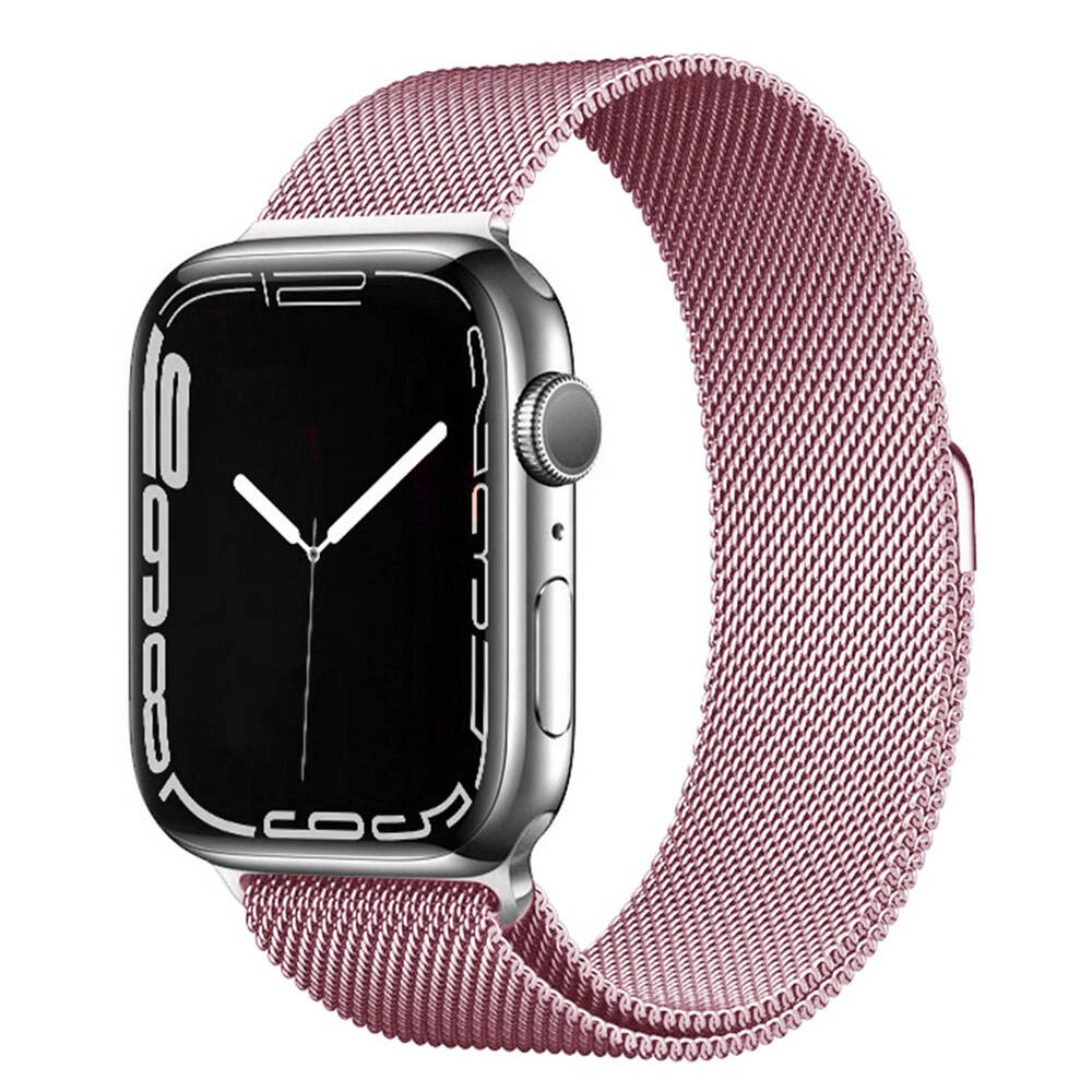 Apple Watch 40mm Zore Band-01 Metal Kordon Gümüş