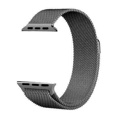 Apple Watch 40mm Zore KRD-01 Metal Kordon Gri