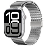 Apple Watch 40mm Zore KRD-121 Metal Hasır Kordon Starlight