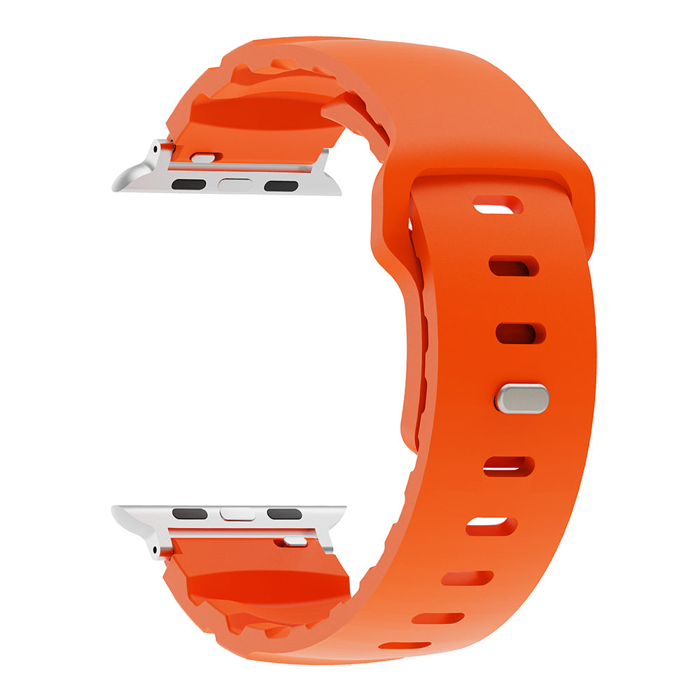 Apple Watch 40mm Zore KRD-143 Silikon Kordon Turuncu