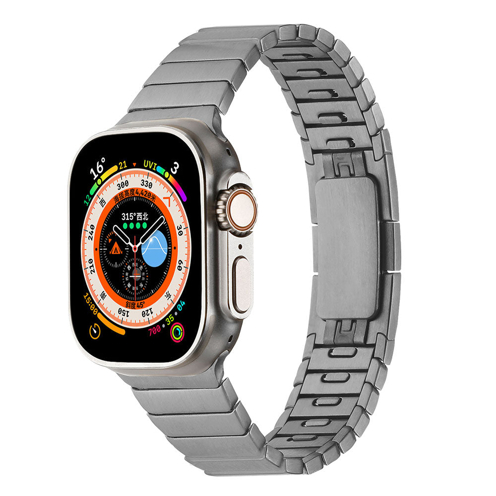 Apple Watch 40mm Zore KRD-82 Metal Kordon Gri