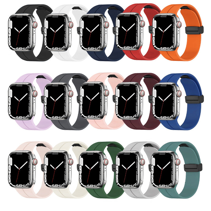 Apple Watch 40mm Zore KRD-84 Silikon Kordon Koyu Yeşil