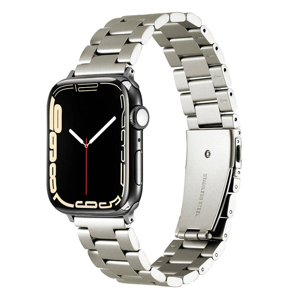 Apple Watch 40mm Zore KRD-93 Metal Kordon Titanyum