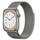 Apple Watch 40mm Zore KRD-98 Metal Kordon Gri
