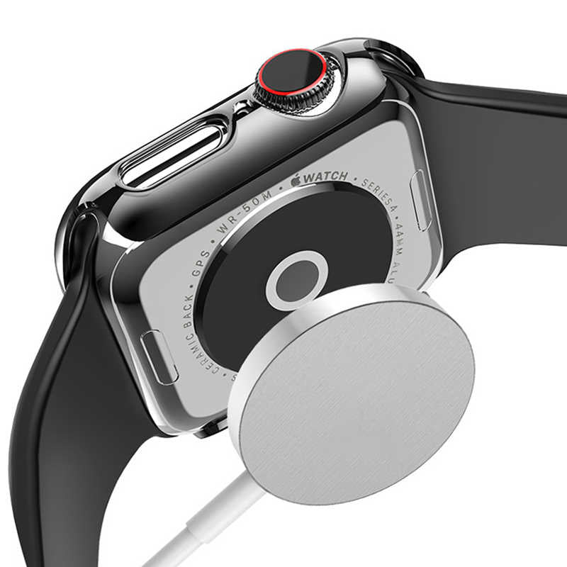 Apple Watch 40mm Zore Watch Gard Ekran Koruyucu Siyah