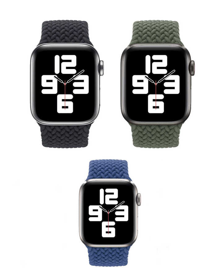 Apple Watch 42mm KRD-32 Large Kordon Koyu Mor