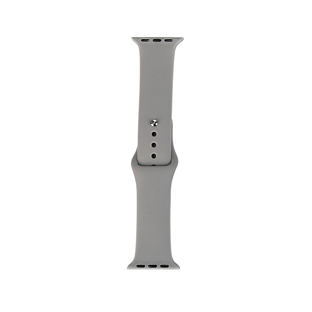 Apple Watch 42mm Band Serisi Klasik Kordon Silikon Strap Kayış New Purple