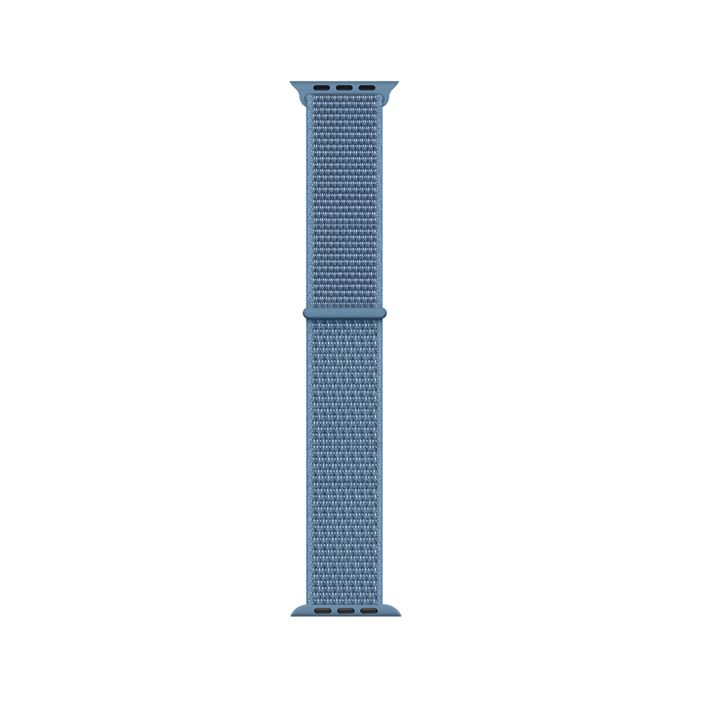 Apple Watch 42mm Kordon Band-03 Serisi Hasır Strap Kayış Cape Ced Blue