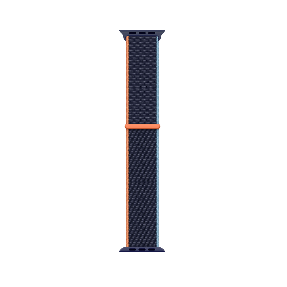 Apple Watch 42mm Kordon Band-03 Serisi Hasır Strap Kayış Deep Navy