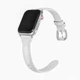 Apple Watch 42mm KRD-28 Deri Kordon Siyah