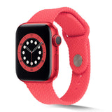 Apple Watch 42mm KRD-37 Silikon Kordon Gri