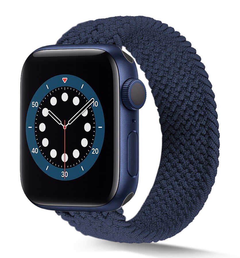 Apple Watch 42mm KRD-38 Large Kordon Mavi