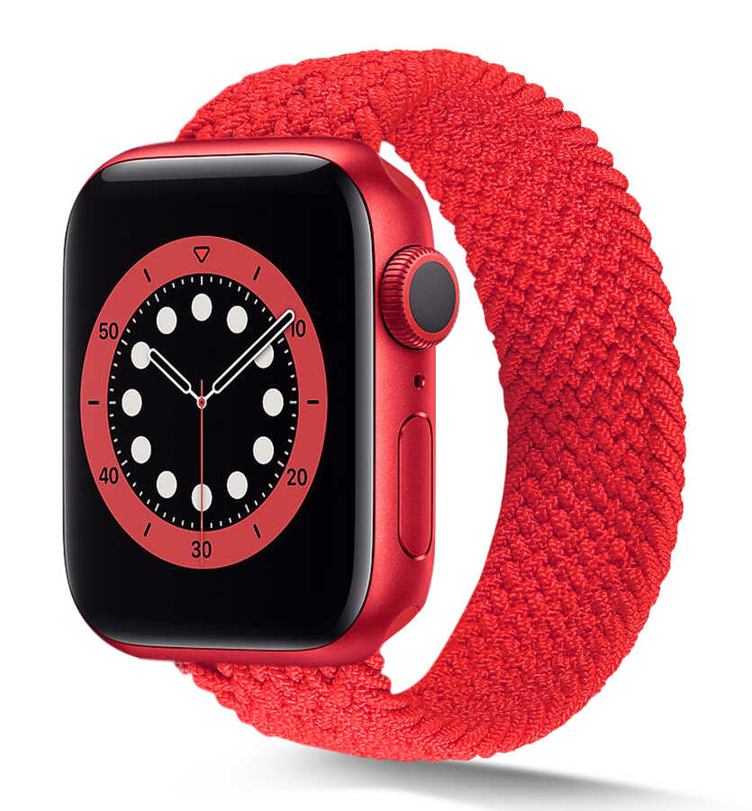Apple Watch 42mm KRD-38 Medium Kordon Koyu Yeşil