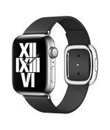 Apple Watch 42mm KRD-42 Deri Kordon Siyah