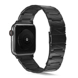Apple Watch 42mm KRD-48 Metal Kordon Siyah