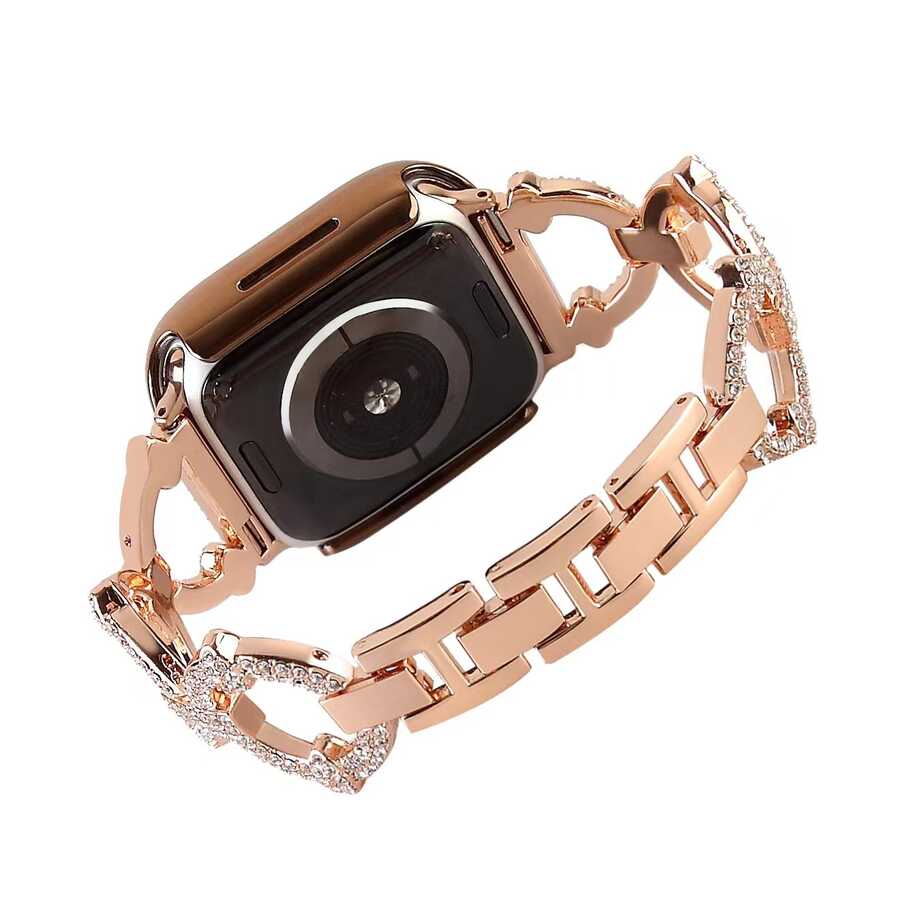 Apple Watch 42mm KRD-57 Metal Kordon Siyah
