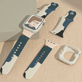 Apple Watch 42mm KRD-62 Silikon Kordon Rouge Powder