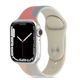Apple Watch 42mm KRD-62 Silikon Kordon Rouge Powder