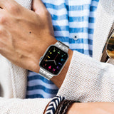 Apple Watch 42mm KRD-63 Metal Kordon Gümüş