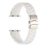 Apple Watch 42mm KRD-72 Silikon Kordon Beyaz
