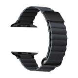 Apple Watch 42mm KRD-78 PU Deri Kordon Strap Kayış Turuncu