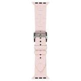 Apple Watch 42mm KRD-92 Silikon Kordon Pembe Açık