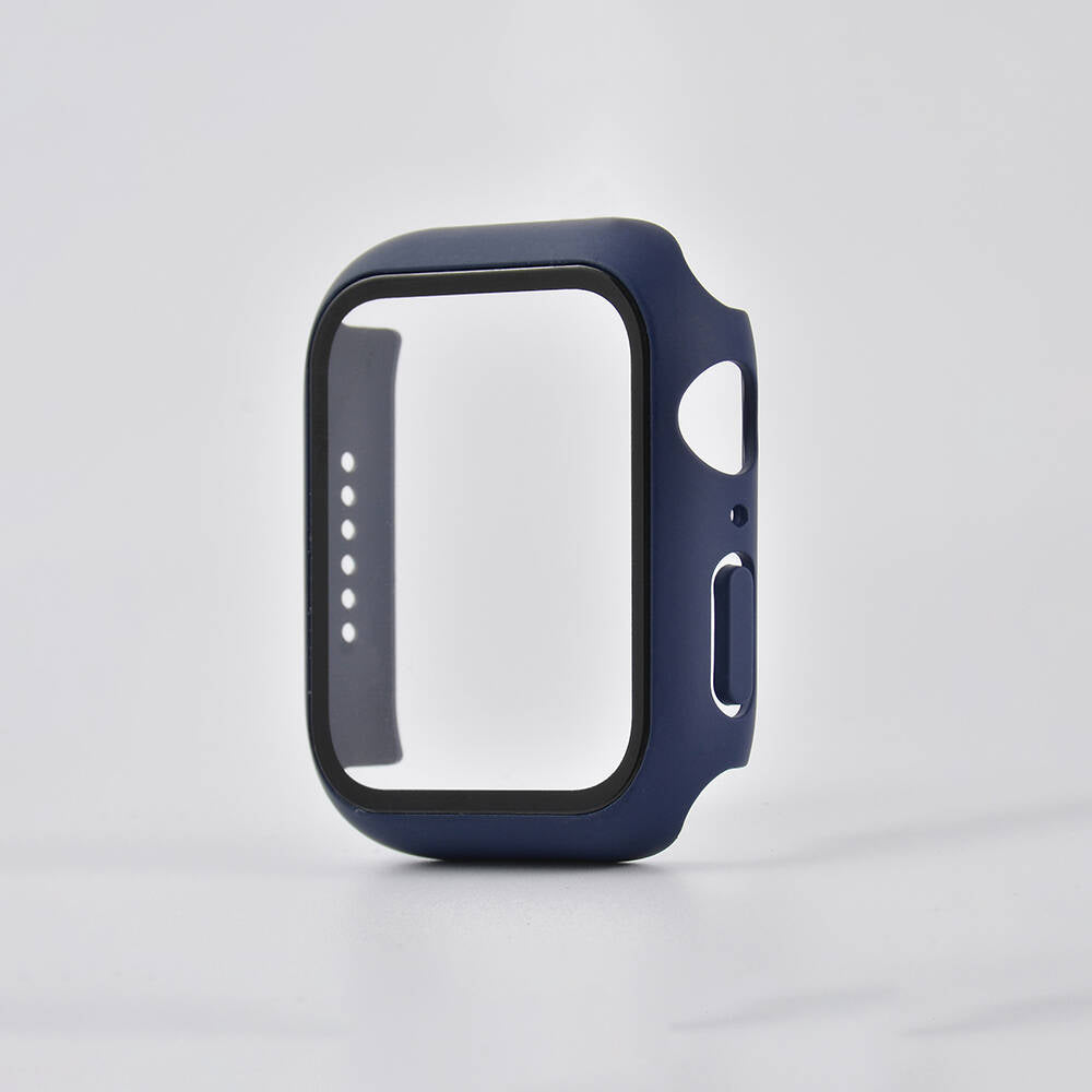 Apple Watch 42mm Zore 01 Kasa ve Ekran Koruyucu Siyah