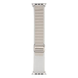 Apple Watch 42mm Zore Band-74 Hasır Kordon Starlight