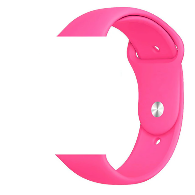 Apple Watch 42mm Zore Klasik Kordon 30-Barbie Pink