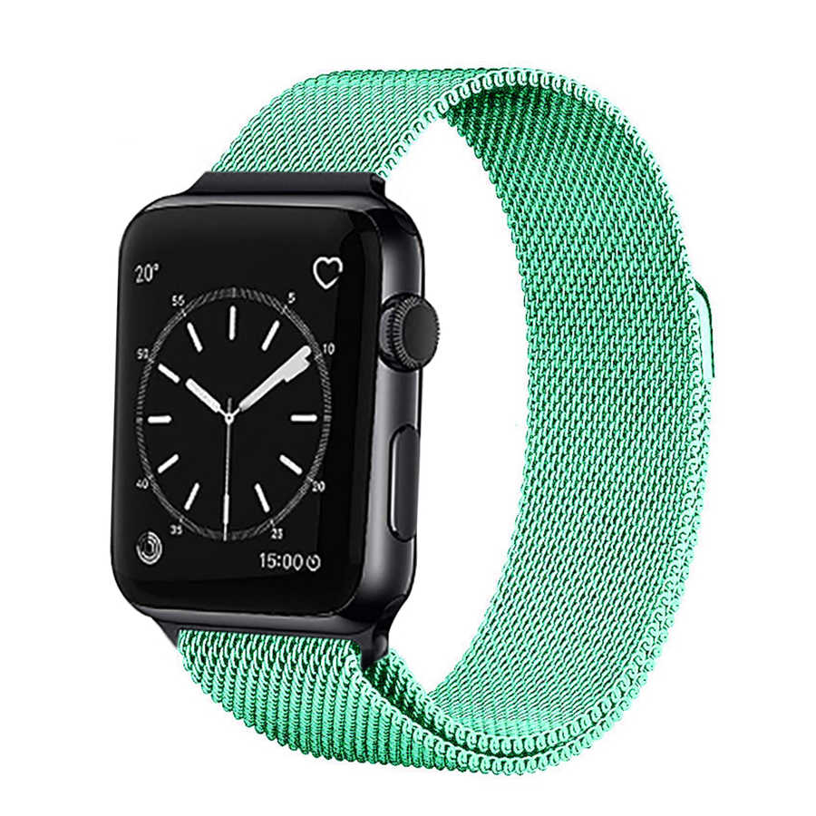 Apple Watch 42mm Zore KRD-01 Metal Kordon New Gray