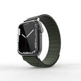 Apple Watch 42mm Zore KRD-122 Silikon Kordon Strap Kayış Kahverengi-Krem