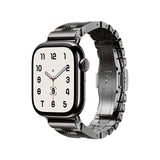 Apple Watch 42mm Zore KRD-125 Metal Kordon Strap Kayış Gümüş
