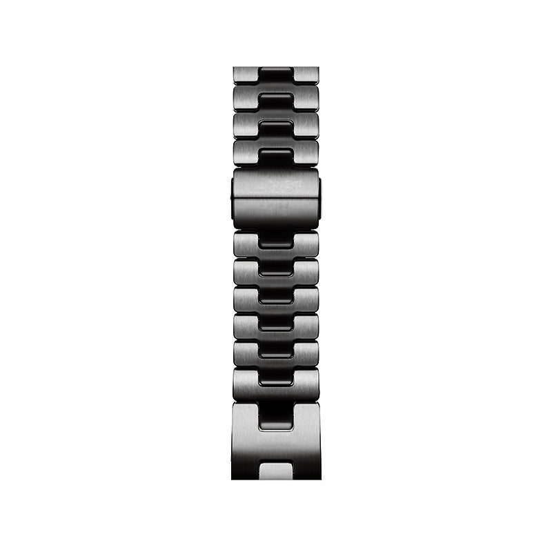 Apple Watch 42mm Zore KRD-125 Metal Kordon Strap Kayış Siyah