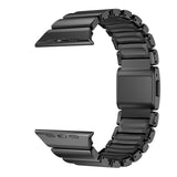 Apple Watch 42mm Zore KRD-152 Titanyum Silikon Kordon Gri-Yeşil