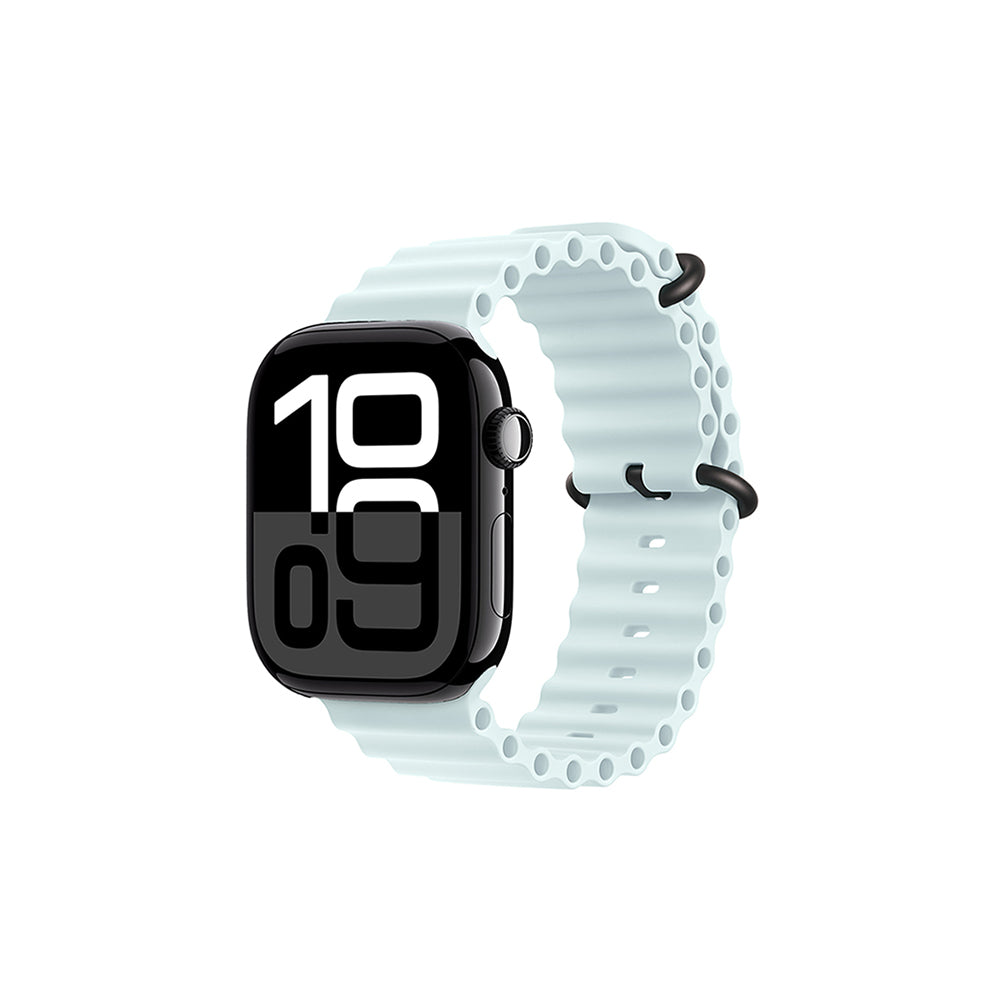 Apple Watch 42mm Zore KRD-75 Silikon Kordon Buz Mavisi