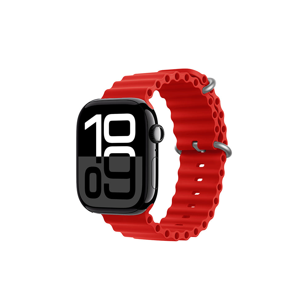 Apple Watch 42mm Zore KRD-75 Silikon Kordon Koyu Yeşil